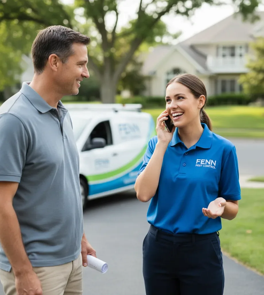 Fenn Pest Control customer support in Highland